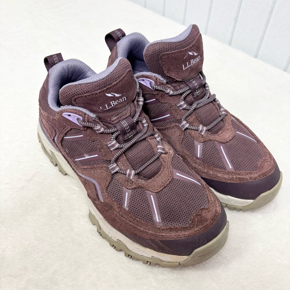 L.L.Bean Women's Trail Model X Ventilated Hiking Sneakers Size 8.5 Wide - Picture 2 of 12